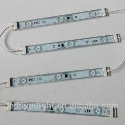 24VDC 3.6W 175degrees beam angle Nichia led strips for lightbox lighting solution, Aluminum led strips with Nichia LEDs